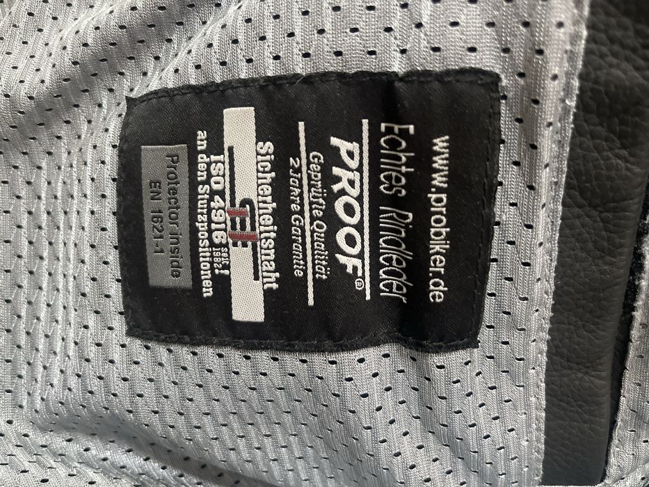 Кожаный экип PROBIKER, полный комплект