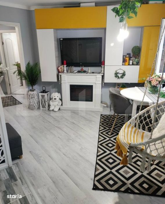 Apartament 2 camere, complet mobilat si utilat, balcon, renovat - Sime