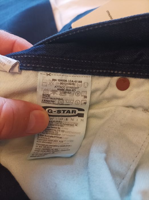 Мъжки дънки G-STAR. Нови
