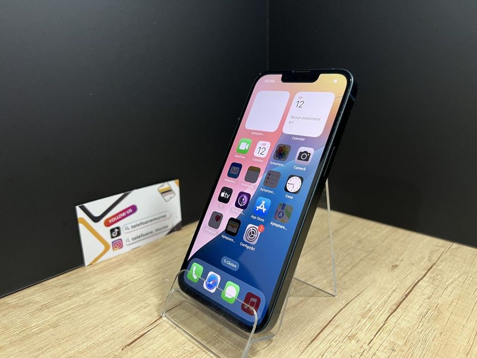 iPhone 13 128Gb Midnight Second-Hand Satisfăcător 3 ani garanție, Tele