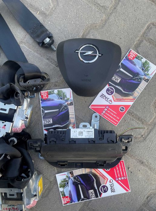 Opel Mokka - kit airbag - plansa de bord - set centuri de siguranta