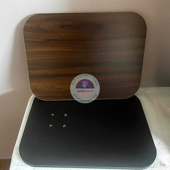 Многофункционална маса с въртящ се плот, регулируема височина, 2 цвята