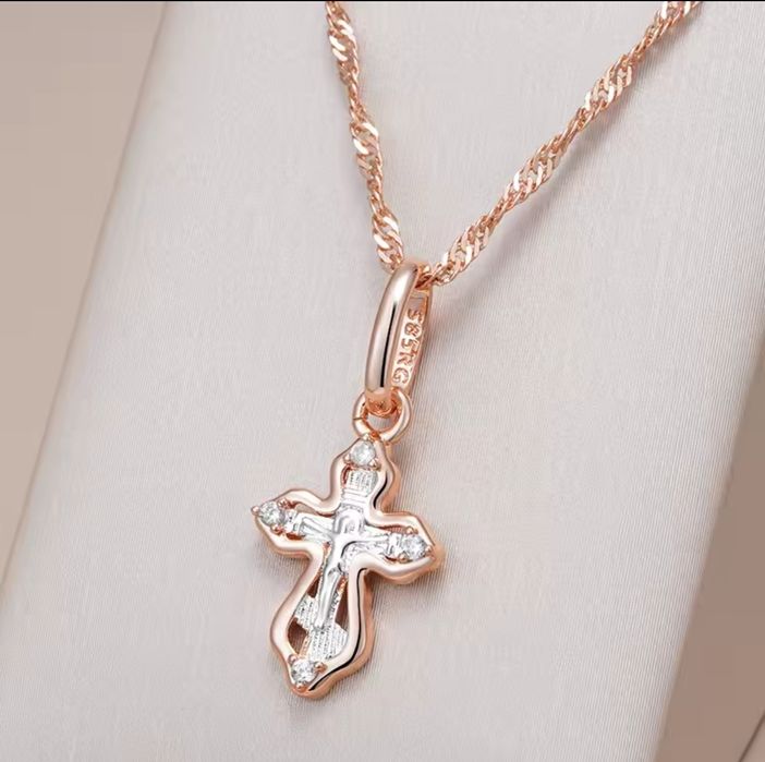 Lănțișor de copii și cruciuliță ortodoxa