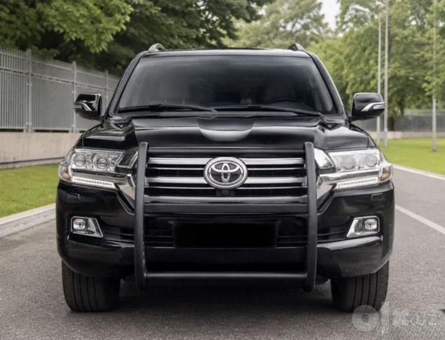 Защита бампера Toyota Land Cruiser 200