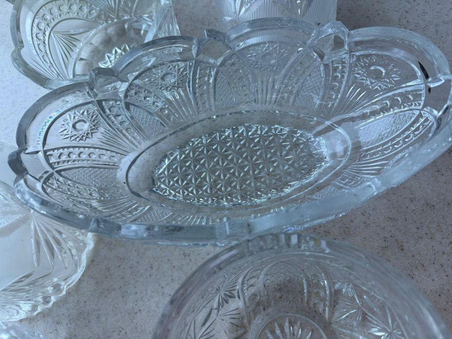 Хрусталь советская , вазы