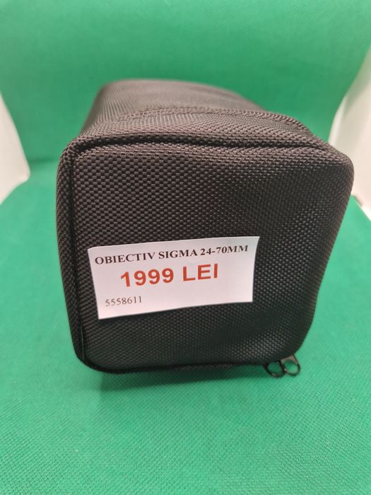 Obiectiv Sigma 24-70MM Lazar Amanet Crangasi 55586