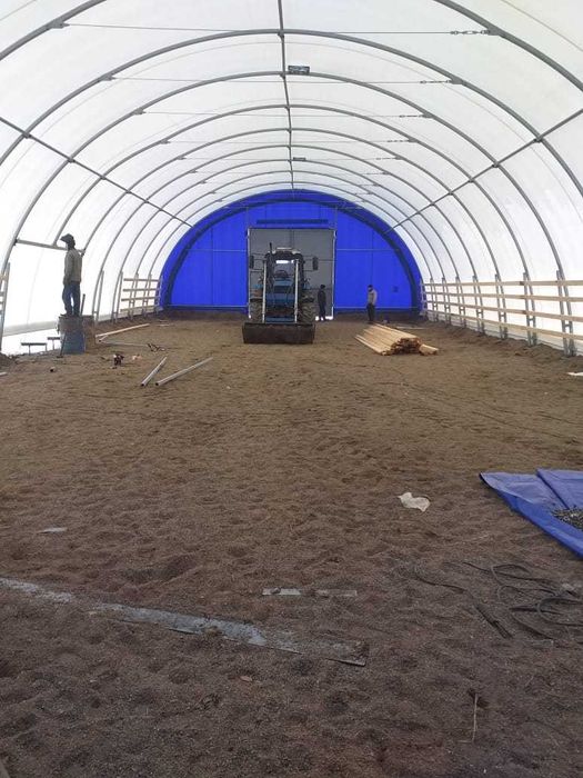 Металлотентовые ангары