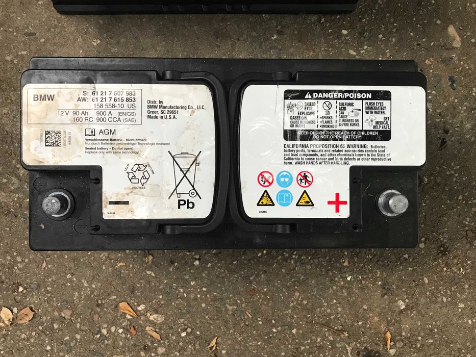 Baterie acumulator AGM varta 105 A 90 A Rombat 62A