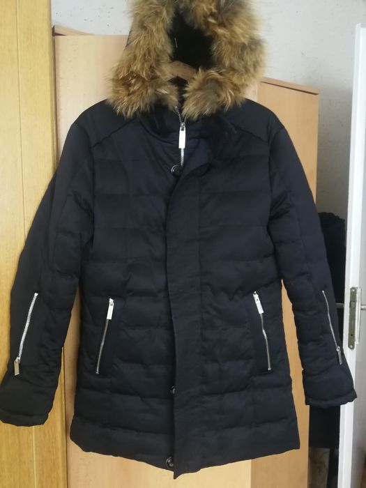 Естествен пух М Benetton 110см 3-4год.,Nike S якета, Zara