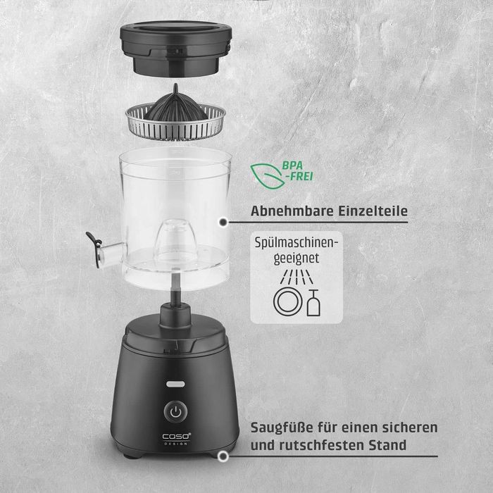 Автоматична сокоизтисквачка за цитруси Caso,CP 400 Lift