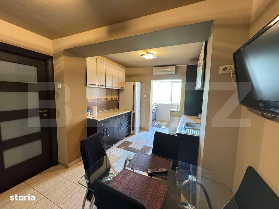Apartament 2 camere, decomandat, 52 mp, decomandat, zona George Enescu