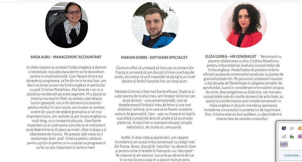 Cursuri/Meditatii  Limba Engleza - 80 lei/ora