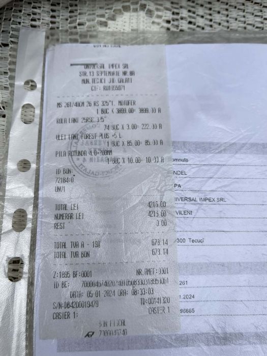 stihl ms 261 factura