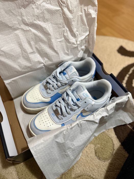 Adidasi Nike Air Force 1 Shadow Albaștri W AF1 SHADOW