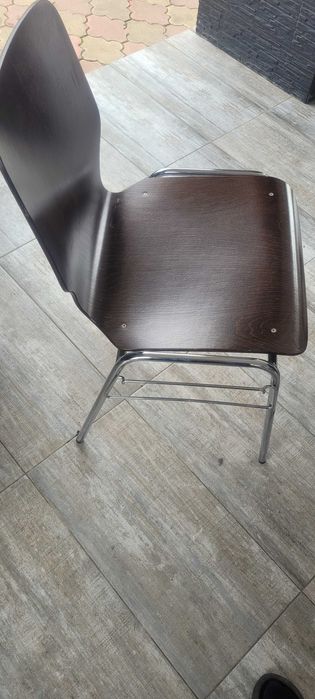 Scaune săli conferinte, școli, after school, cadru inox