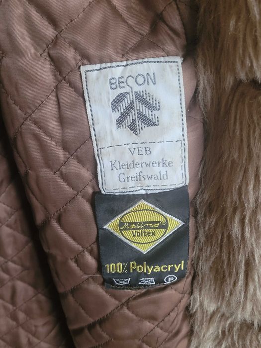 Продам мужской полушубок, ГДР, 56 размер.