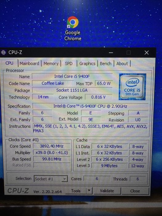 Pc gaming i5 9400F GTX 1650 16gb ram
