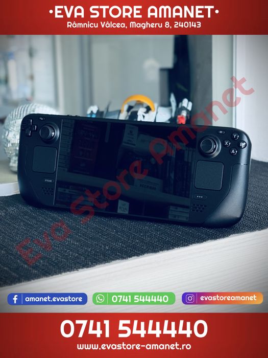 Consola Gaming Portabila VALVE Steam Deck OLED 512GB 16GB RAM