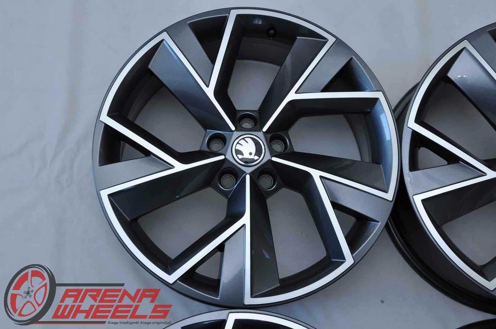 Jante Noi 19 inch Originale Skoda Kodiaq RS R19 Triglav Antracit