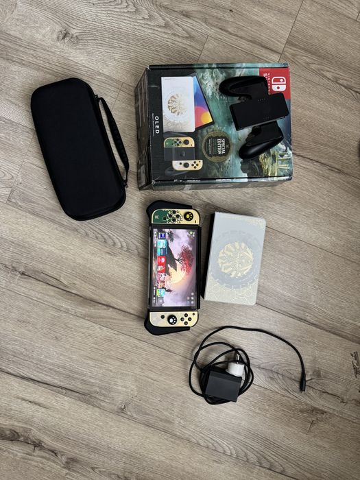 Nintendo Switch Oled Modat card 128 gb zelda edition