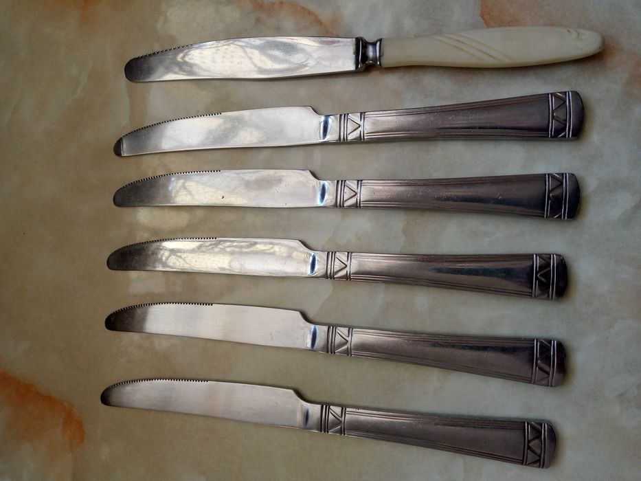 «Недорого» Ножи советские нержавеющие старинные. 1шт 5тыс