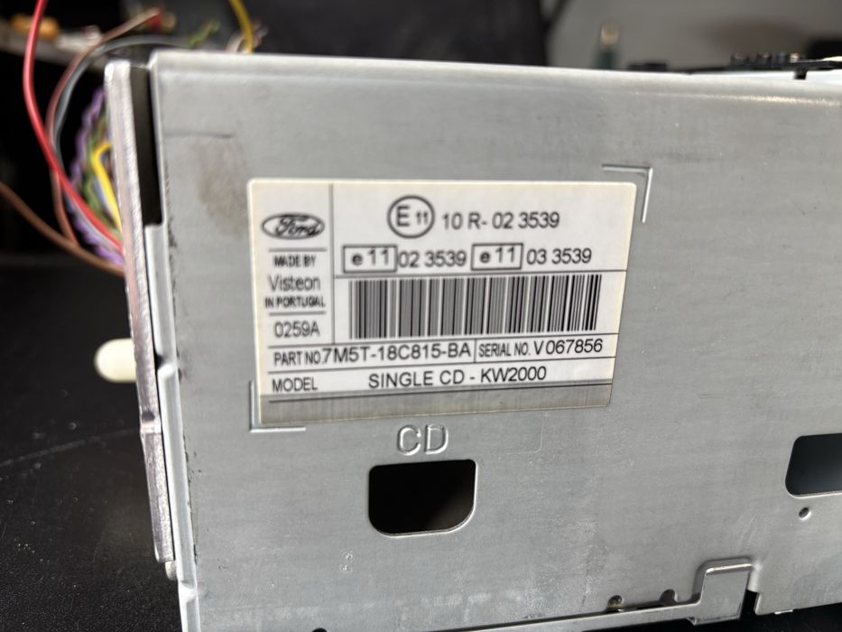 Radio cd ford focus 2