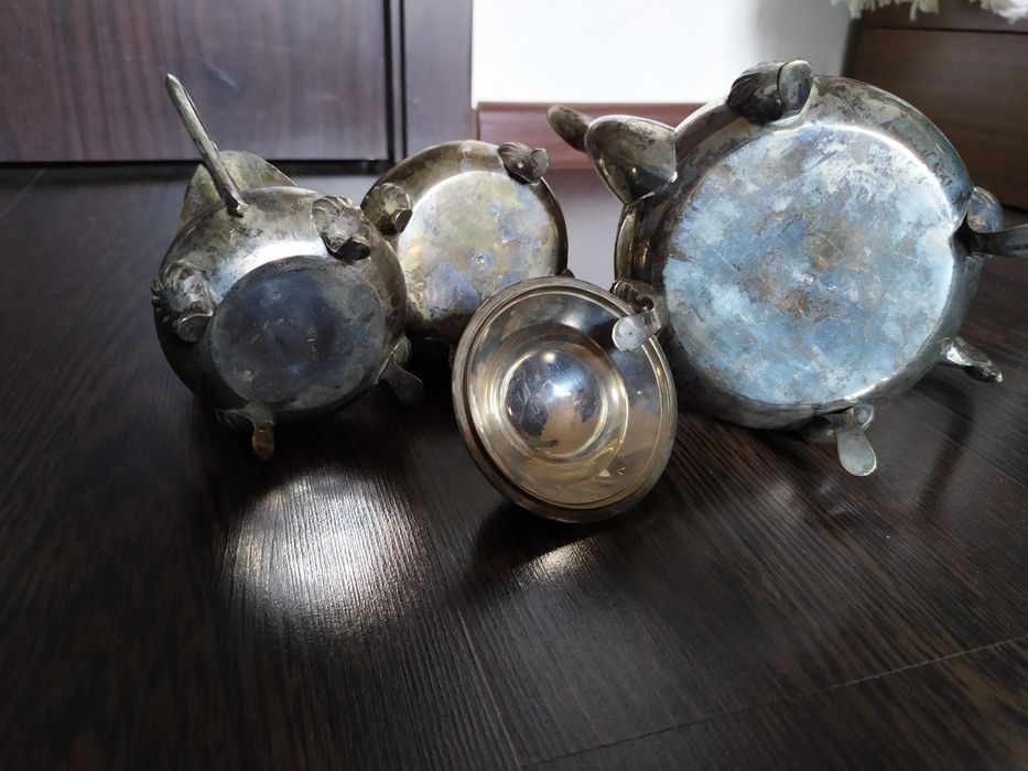 Set Ceainic, Argintarie, tacamuri, Foarfeca, diverse bucatarie