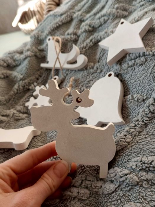 Игрушки ёлочные из мдф