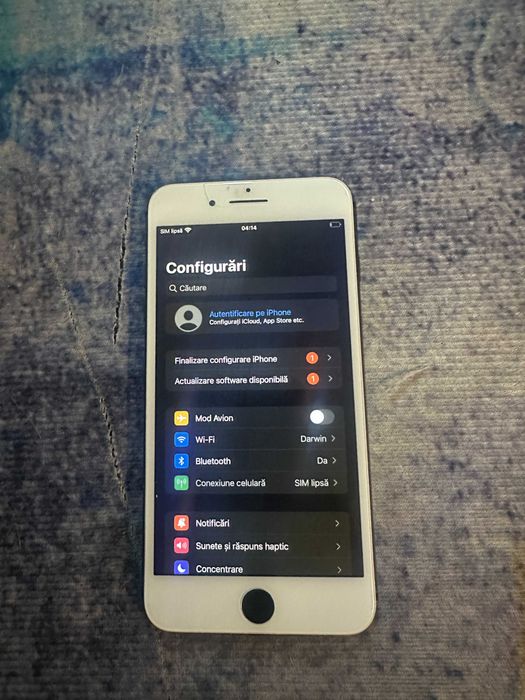 iphone 8 plus , functional + casti airpods