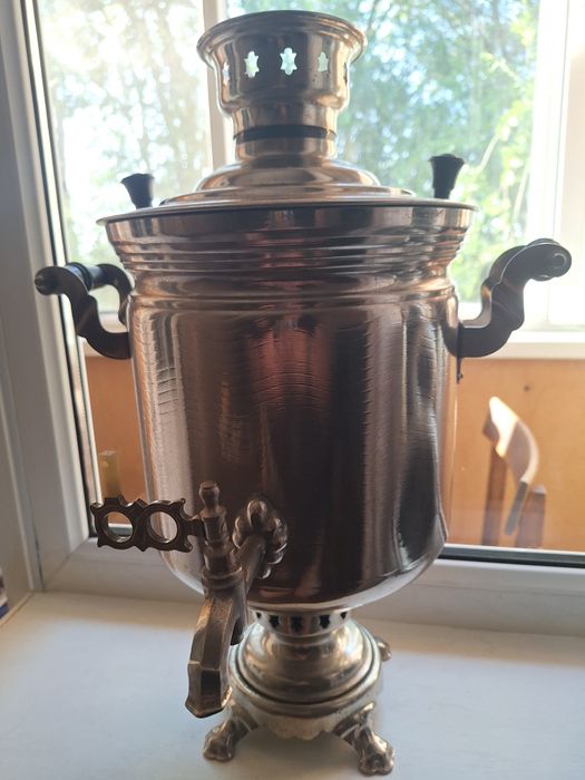 Самовар на дровах. Ссср.