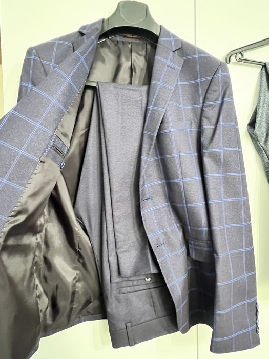 Sacou si pantaloni de stofa