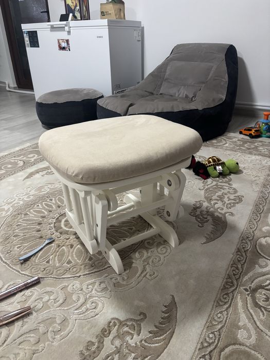 Tutti Bambini - Fotoliu reglabil alaptare, cu suport pentru picioare