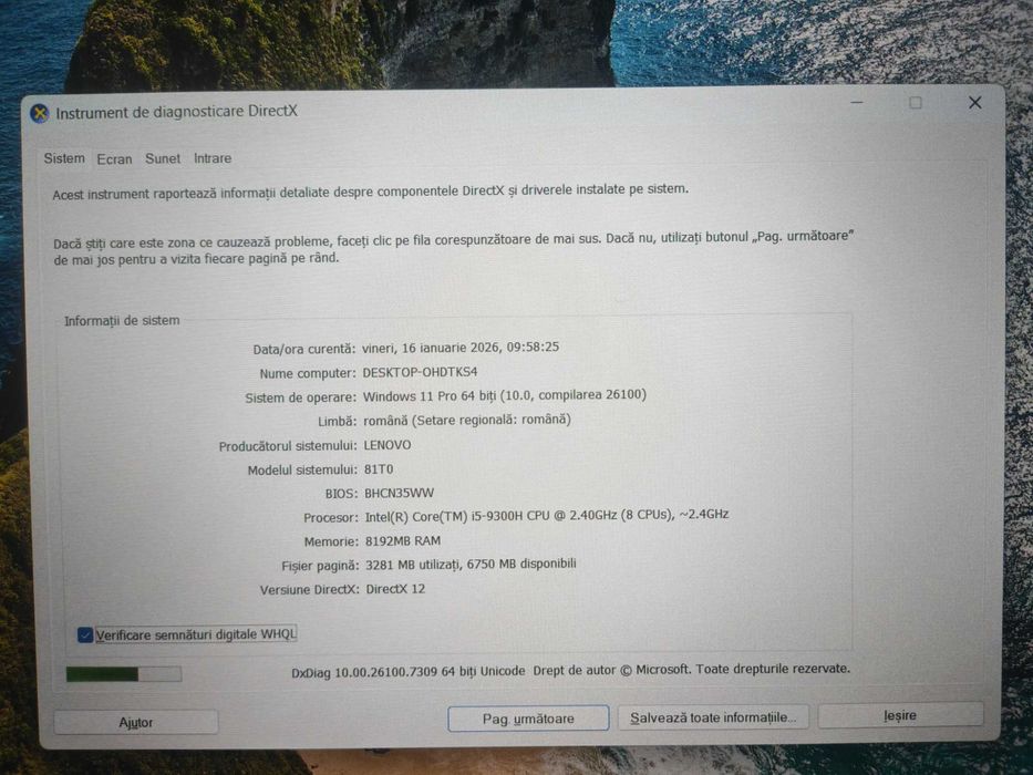 Lenovo Legion Y7000 PG0 ,I5-9300H ,Full HD, 8GB, SSD, NVIDIA 4GB !