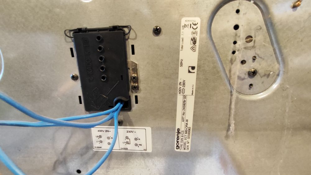 Plita vitroceramica alba Gorenje