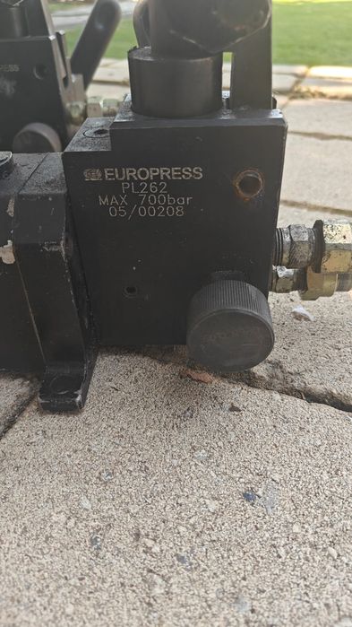 Presa hidraulica manuala EUROPRESS VPM 4 max 700bar
