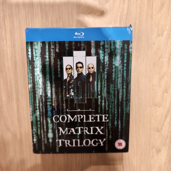 Vand trilogia Matrix blu-ray