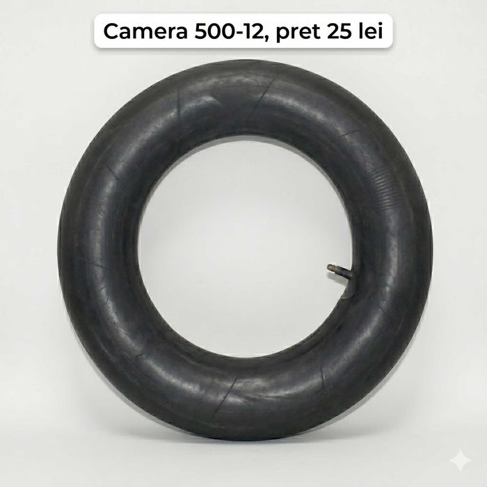 Anvelopa/Cauciuc Triciclu Electric 5.00-12, 8 PR, Suporta 335 kg,Nylon