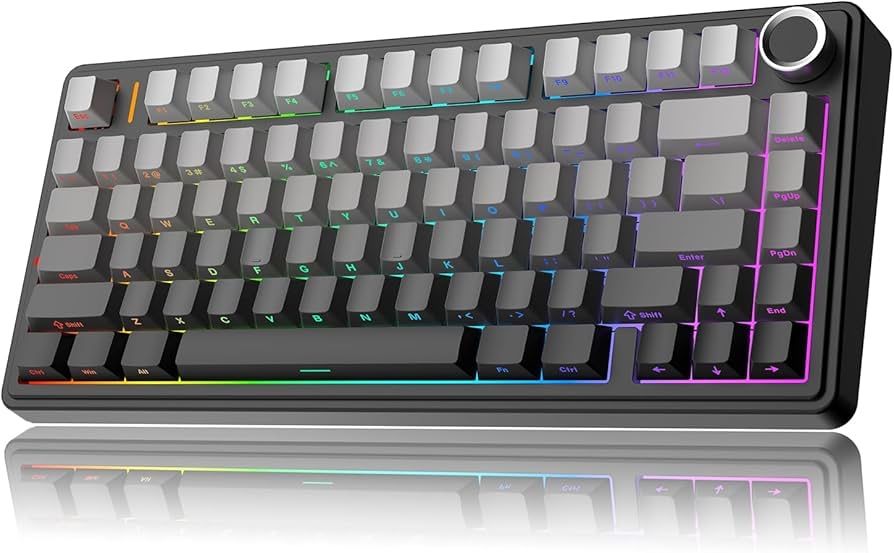 Игровая клавиатура: AULA F75 Black Power Gradient