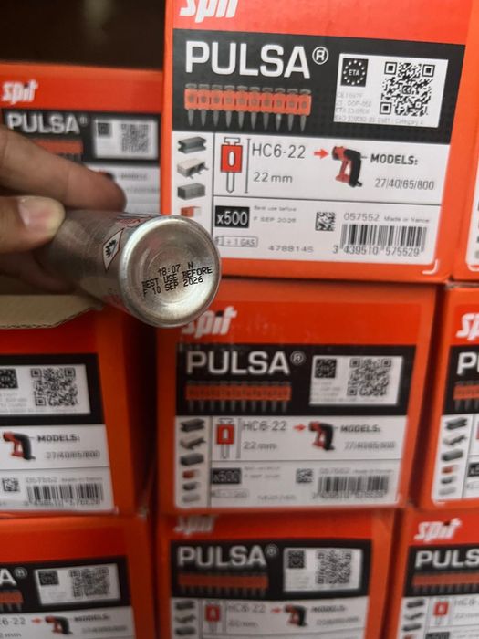 Cuie spit pulsa si hilti bx3