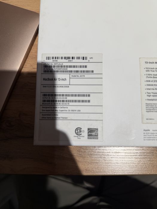 MacBook Air 13 mwtl2