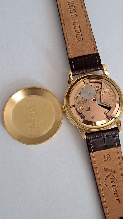 Ceas de Aur 18 K Omega Automatic Cadran Fagure