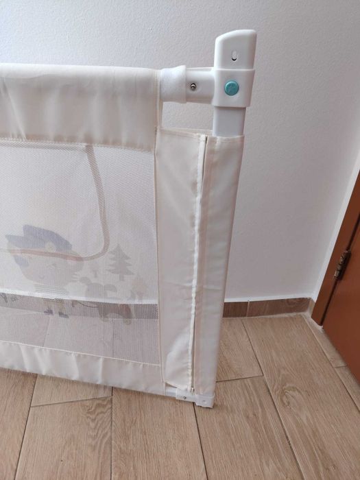 Barieră protecție pat copil 120 cm