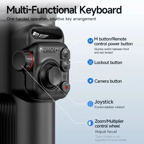 TOKQI M02 AI Kit Ручной 3-осевой стабилизатор для телефона 
TOKQI M0