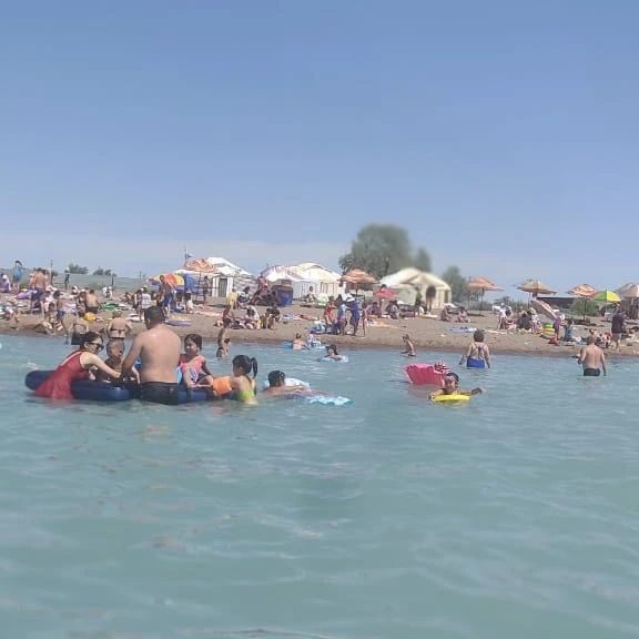 Озеро Балхаш село Торангалык