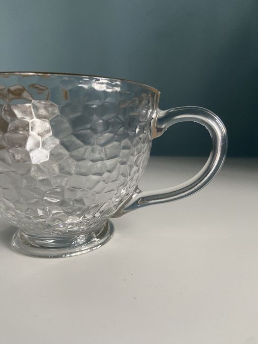 Чашка стеклянная