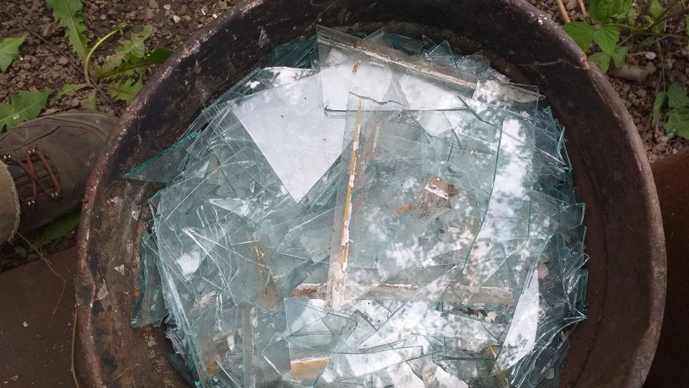 Sticla pisata pt cuptoare sau dusumea casa