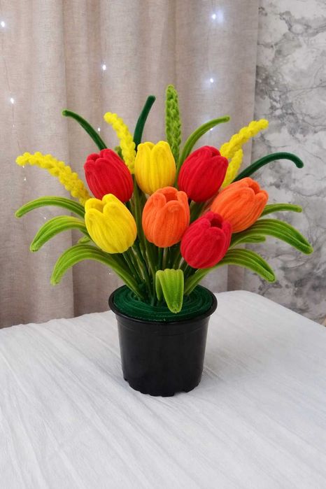 Цветы ручной работы