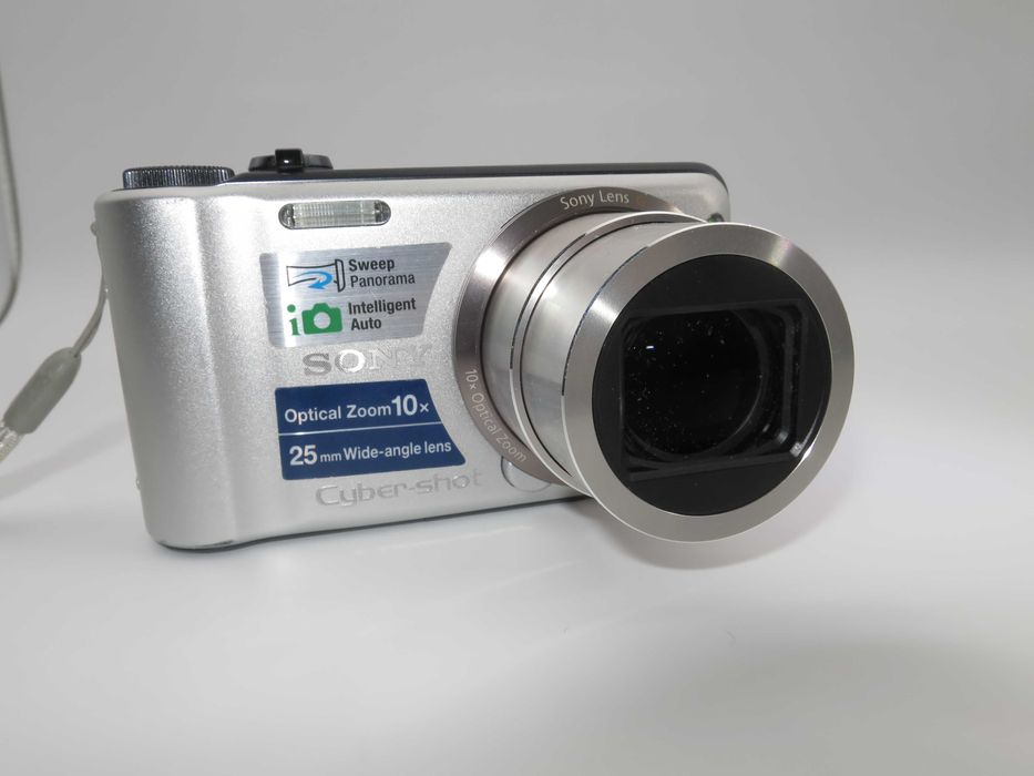 Sony Cyber-Shot DSC H55 ултра компактен цифров фотоапарат, дигитална камера, НОВА - пълен комплект - работи отлично