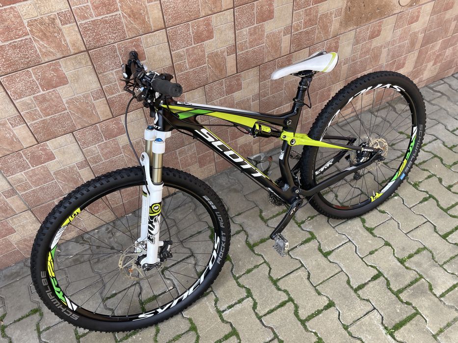 Mtb full suspension carbon 29-er XT Fox air