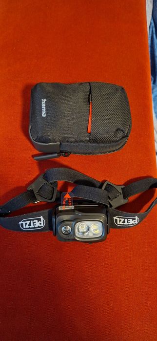 Lanterna frontala Petzl Swift RL, 1100lm, neagra, reincarcabila, USB-C Nou Nefolosita